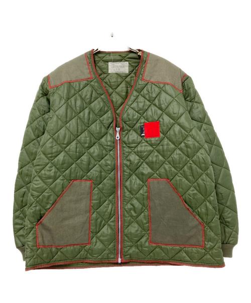 Belgian Army（ベルギーアーミー）Belgian Army (ベルギーアーミー) キルティングジャケット オリーブ サイズ:下記参照の古着・服飾アイテム