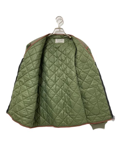 Belgian Army（ベルギーアーミー）Belgian Army (ベルギーアーミー) キルティングジャケット オリーブ サイズ:下記参照の古着・服飾アイテム