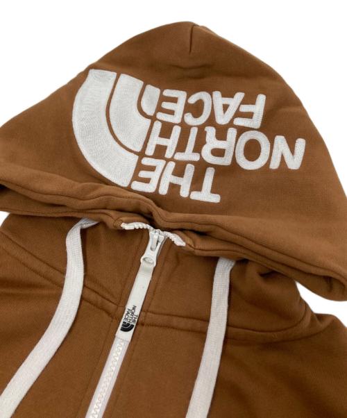 THE NORTH FACE（ザ ノース フェイス）THE NORTH FACE (ザ ノース フェイス) REARVIEW FULL ZIP HOODIE ブラウン サイズ:Sの古着・服飾アイテム