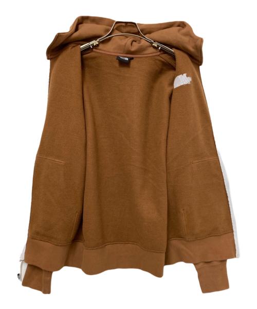 THE NORTH FACE（ザ ノース フェイス）THE NORTH FACE (ザ ノース フェイス) REARVIEW FULL ZIP HOODIE ブラウン サイズ:Sの古着・服飾アイテム