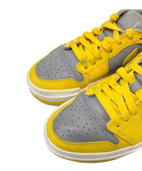NIKE（ナイキ）NIKE (ナイキ) Air Jordan 1 Elevate Low グレー×イエロー サイズ:24.5cmの古着・服飾アイテム