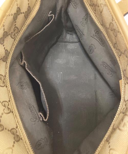 GUCCI（グッチ）GUCCI (グッチ) GG柄インプリメトートバッグ ゴールド サイズ:下記参照の古着・服飾アイテム