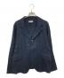 plantation（プランテーション）の古着「リネン混テーラードジャケット」｜ネイビー