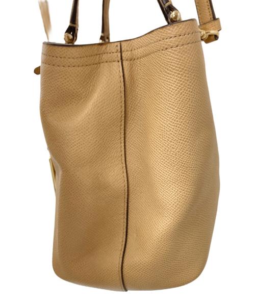 COACH（コーチ）COACH (コーチ) 2WAYショルダーバッグ ベージュの古着・服飾アイテム