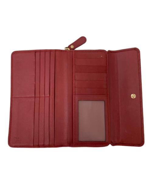 GUCCI（グッチ）GUCCI (グッチ) 長財布 レッドの古着・服飾アイテム
