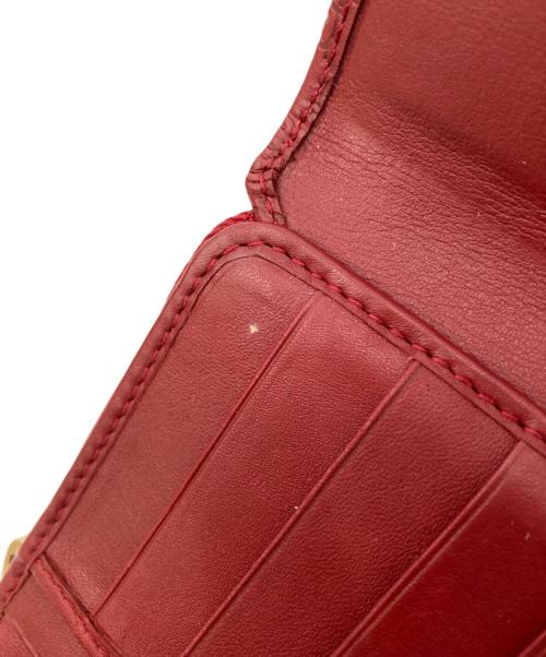 GUCCI（グッチ）GUCCI (グッチ) 長財布 レッドの古着・服飾アイテム