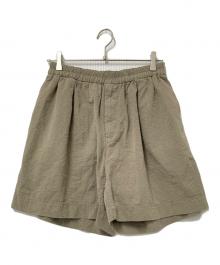 KAPTAIN SUNSHINE（キャプテンサンシャイン）の古着「Athletic Wide Shorts」｜ベージュ