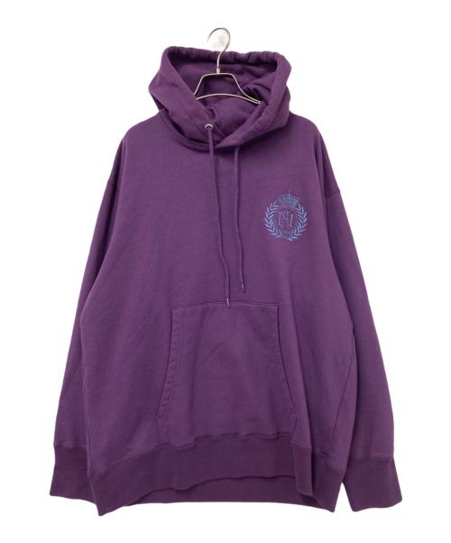 nanamica（ナナミカ）nanamica (ナナミカ) AWAKE (アウェイク) プルオーバーパーカー パープル サイズ:Mの古着・服飾アイテム