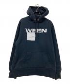 CAMBER×GDCキャンバー×ジーディーシー）の古着「コラボプリントパーカー」｜ブラック×ホワイト