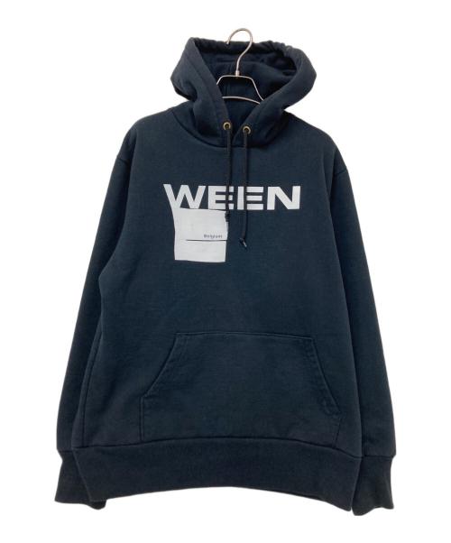 CAMBER（キャンバー）CAMBER (キャンバー) GDC (ジーディーシー) コラボプリントパーカー ブラック×ホワイト サイズ:Sの古着・服飾アイテム