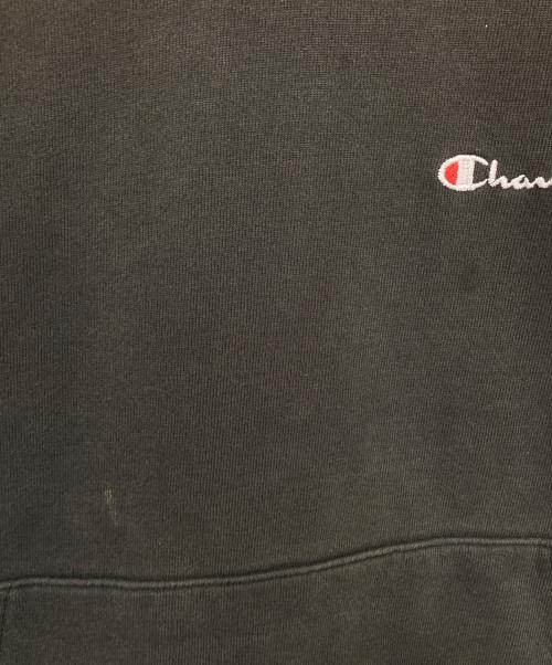Champion（チャンピオン）Champion (チャンピオン) 90‘Sプルオーバーパーカー ブラック サイズ: Lの古着・服飾アイテム