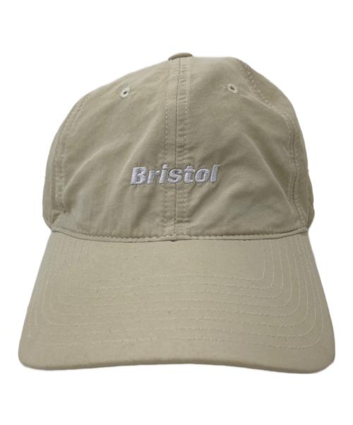 F.C.R.B.（エフシーレアルブリストル）F.C.R.B. (エフシーレアルブリストル) SUPPLEX NYLON CAP ベージュ×ホワイト サイズ:Fの古着・服飾アイテム