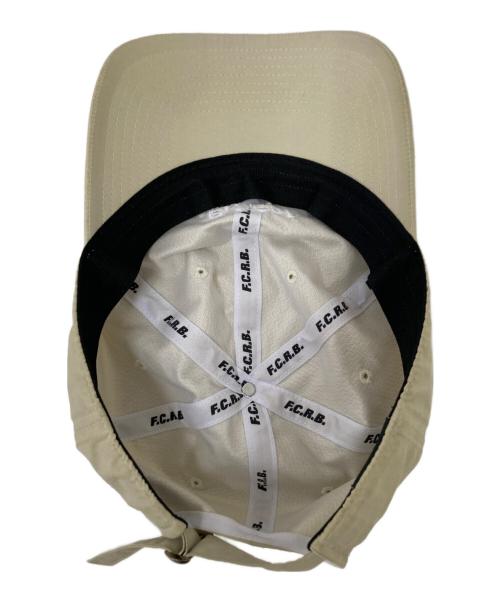 F.C.R.B.（エフシーレアルブリストル）F.C.R.B. (エフシーレアルブリストル) SUPPLEX NYLON CAP ベージュ×ホワイト サイズ:Fの古着・服飾アイテム