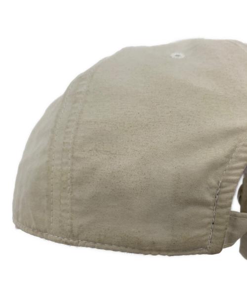 F.C.R.B.（エフシーレアルブリストル）F.C.R.B. (エフシーレアルブリストル) SUPPLEX NYLON CAP ベージュ×ホワイト サイズ:Fの古着・服飾アイテム