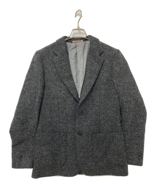 JOURNAL STANDARD TRISECT（ジャーナルスタンダード トライセクト）JOURNAL STANDARD TRISECT (ジャーナルスタンダード トライセクト) ツイード2Bジャケット グレー サイズ:Mの古着・服飾アイテム