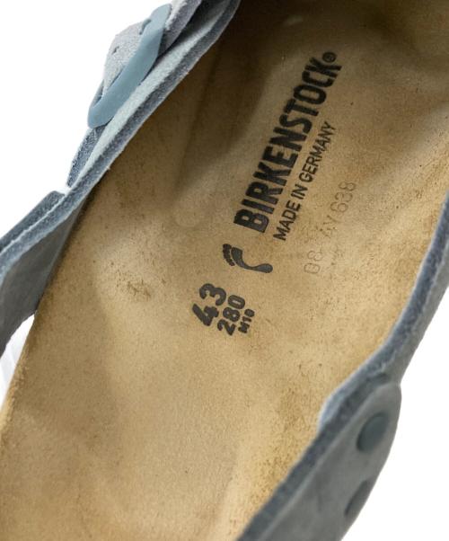 BIRKENSTOCK（ビルケンシュトック）BIRKENSTOCK (ビルケンシュトック) Boston グレー サイズ:28.0cmの古着・服飾アイテム