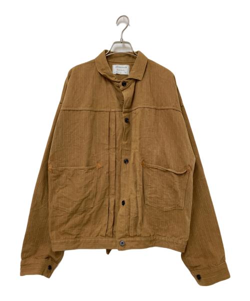 WAREHOUSE（ウエアハウス）WAREHOUSE (ウエアハウス) HEAVY LEATHER BOUND BROWSE ブラウン サイズ:42の古着・服飾アイテム