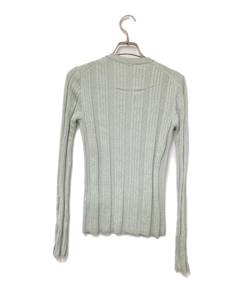 CELFORD（セルフォード）CELFORD (セルフォード) ラメニットカーディガン グレー サイズ:36の古着・服飾アイテム