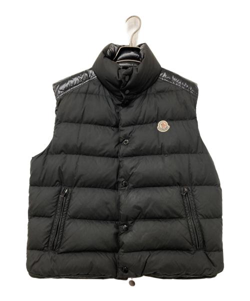 MONCLER（モンクレール）MONCLER (モンクレール) ダウンベスト ブラック サイズ:下記参照の古着・服飾アイテム