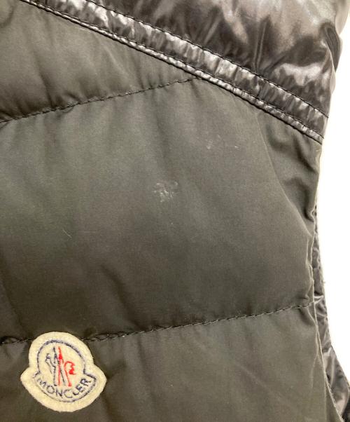 MONCLER（モンクレール）MONCLER (モンクレール) ダウンベスト ブラック サイズ:下記参照の古着・服飾アイテム