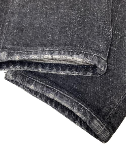 Denham（デンハム）Denham (デンハム) 加工デニムﾊﾟﾝﾂ ブラック サイズ:W31×L30の古着・服飾アイテム