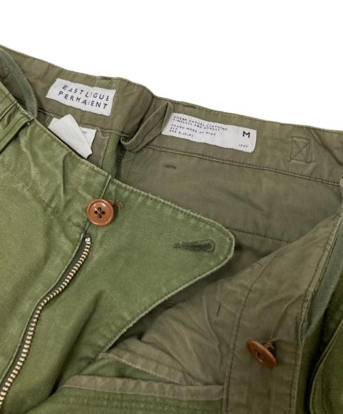EASTLOGUE PERMANENT（イーストローグ パーマネント）EASTLOGUE PERMANENT (イーストローグ パーマネント) WIDE FIT FELD PANTS オリーブ サイズ:Mの古着・服飾アイテム