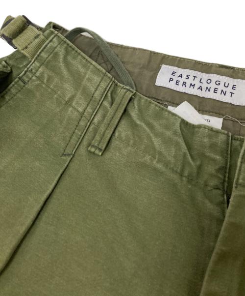 EASTLOGUE PERMANENT（イーストローグ パーマネント）EASTLOGUE PERMANENT (イーストローグ パーマネント) WIDE FIT FELD PANTS オリーブ サイズ:Mの古着・服飾アイテム