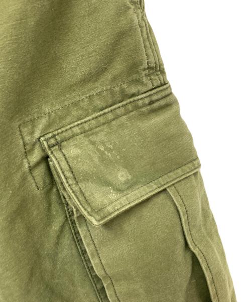 EASTLOGUE PERMANENT（イーストローグ パーマネント）EASTLOGUE PERMANENT (イーストローグ パーマネント) WIDE FIT FELD PANTS オリーブ サイズ:Mの古着・服飾アイテム