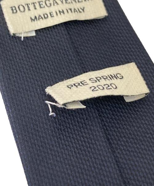 BOTTEGA VENETA（ボッテガベネタ）BOTTEGA VENETA (ボッテガベネタ) エンブロイダリーロゴネクタイ ブラック サイズ:下記参照の古着・服飾アイテム
