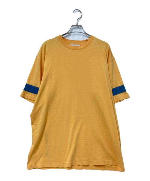 FUTUR（フューチャー）FUTUR (フューチャー) Too Late Tokyo. tee オレンジ サイズ:Lの古着・服飾アイテム