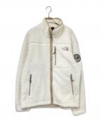 THE NORTH FACEザ ノース フェイス）の古着「PLAY GREEN FLEECE JACKET」｜ホワイト