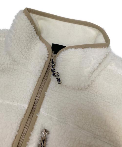 THE NORTH FACE（ザ ノース フェイス）THE NORTH FACE (ザ ノース フェイス) PLAY GREEN FLEECE JACKET ホワイト サイズ:XLの古着・服飾アイテム