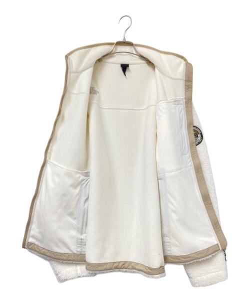 THE NORTH FACE（ザ ノース フェイス）THE NORTH FACE (ザ ノース フェイス) PLAY GREEN FLEECE JACKET ホワイト サイズ:XLの古着・服飾アイテム