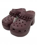 CROOKSクロックス）の古着「SIREN CHAIN CLOG」｜ダークチェリー
