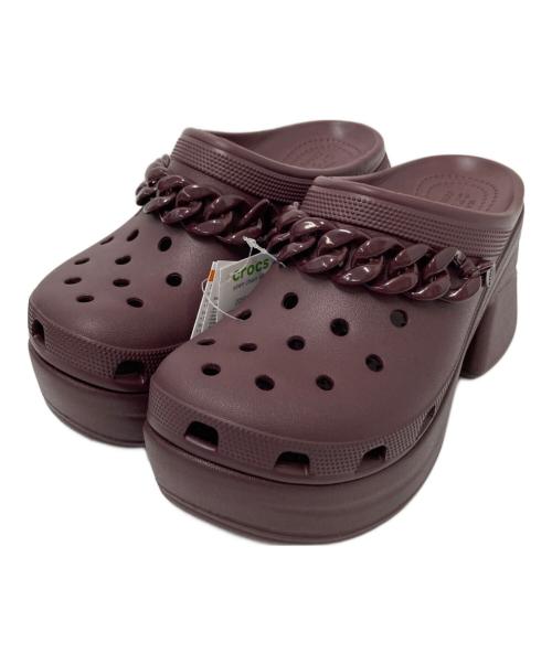 CROOKS（クロックス）CROOKS (クロックス) SIREN CHAIN CLOG ダークチェリー サイズ:25.0cmの古着・服飾アイテム