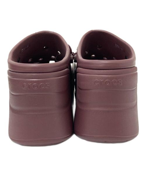 CROOKS（クロックス）CROOKS (クロックス) SIREN CHAIN CLOG ダークチェリー サイズ:25.0cmの古着・服飾アイテム