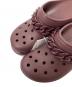 中古・古着 CROOKS (クロックス) SIREN CHAIN CLOG ダークチェリー サイズ:25.0cm：6000円