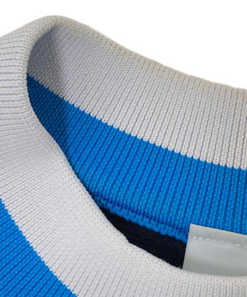 CFCL（シーエフシーエル）CFCL (シーエフシーエル) cupro garter crew neck ネイビー サイズ:1の古着・服飾アイテム