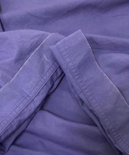 GALERIE VIE（ギャルリーヴィー）GALERIE VIE (ギャルリーヴィー) コンパクトコットンツイル ワイドスリーブブラウス パープル サイズ:Fの古着・服飾アイテム