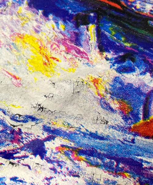 ALL SPORT（オールスポーツ）ALL SPORT (オールスポーツ) 90‘SプリントTシャツ ブラック サイズ:XLの古着・服飾アイテム