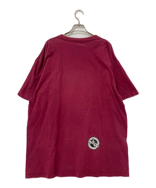 ONEITA（オニータ）ONEITA (オニータ) 90`SプリントTシャツ レッド×ブラック サイズ:XLの古着・服飾アイテム