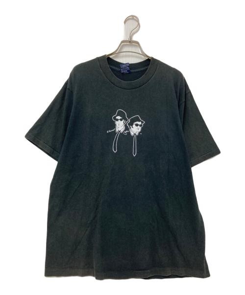 HOUSE OF BLUES（ハウスオブブルース）HOUSE OF BLUES (ハウスオブブルース) 90Ｓ‘ＳプリントTシャツ ブラック サイズ:Lの古着・服飾アイテム