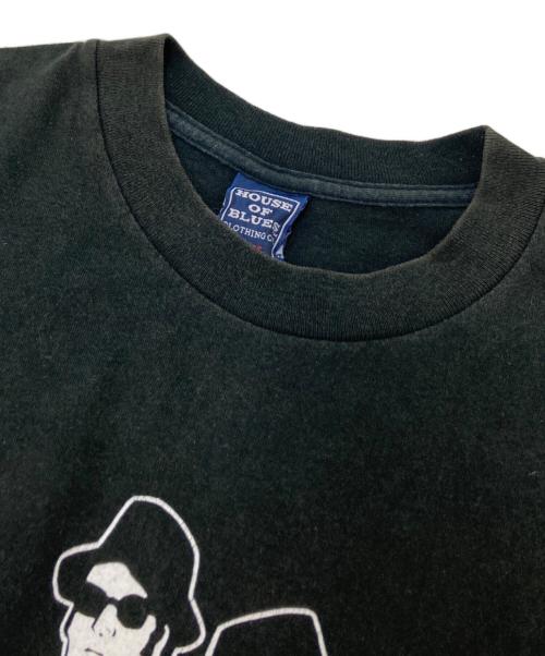 HOUSE OF BLUES（ハウスオブブルース）HOUSE OF BLUES (ハウスオブブルース) 90Ｓ‘ＳプリントTシャツ ブラック サイズ:Lの古着・服飾アイテム