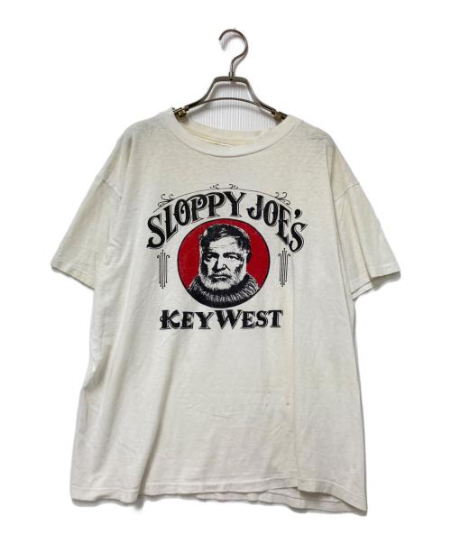 Champion（チャンピオン）Champion (チャンピオン) 80SプリントTシャツ ホワイト サイズ:XLの古着・服飾アイテム