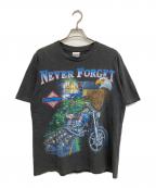 Hanesヘインズ）の古着「90`SプリントTシャツ」｜ブラック