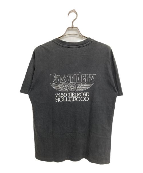 Hanes（ヘインズ）Hanes (ヘインズ) 90`SプリントTシャツ ブラック サイズ:Lの古着・服飾アイテム