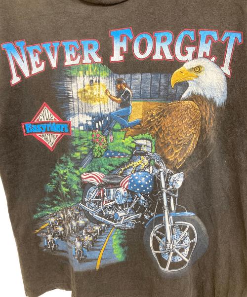 Hanes（ヘインズ）Hanes (ヘインズ) 90`SプリントTシャツ ブラック サイズ:Lの古着・服飾アイテム