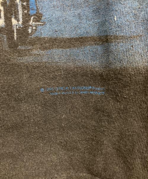 Hanes（ヘインズ）Hanes (ヘインズ) 90`SプリントTシャツ ブラック サイズ:Lの古着・服飾アイテム