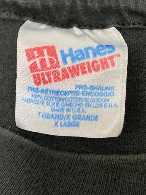 Hanes（ヘインズ）Hanes (ヘインズ) バンドTシャツ ブラック サイズ:XLの古着・服飾アイテム