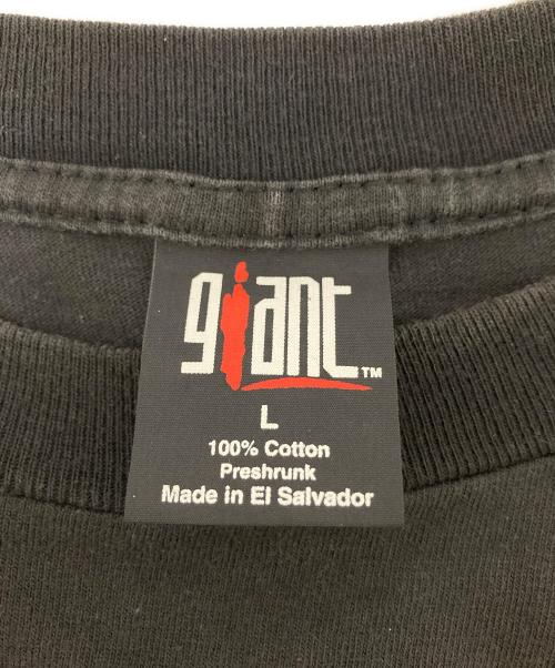 giant（ジャイアント）giant (ジャイアント) プリントTシャツ ブラック サイズ:Lの古着・服飾アイテム